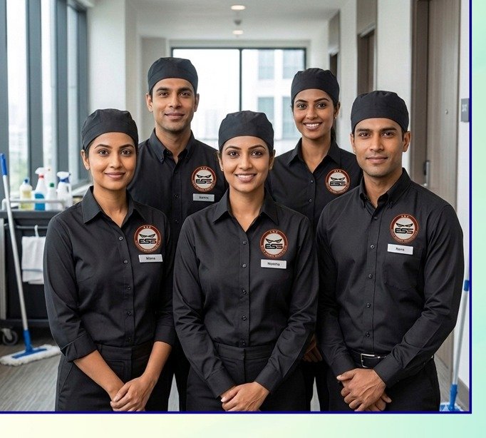 Eyespy housekeeping and facility management team